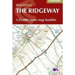 Cicerone Groot-Brittanië & Ierland|Kaartgids Walking the Ridgeway booklet