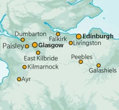Cicerone Fietsgidsen|Groot-Brittanië & Ierland|Mountainbiking in Southern and Central Scotland