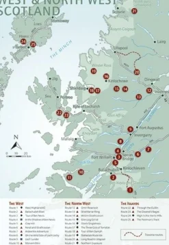Cicerone Fietsgidsen|Groot-Brittanië & Ierland|Mountainbiking in West & Northwest Scotland
