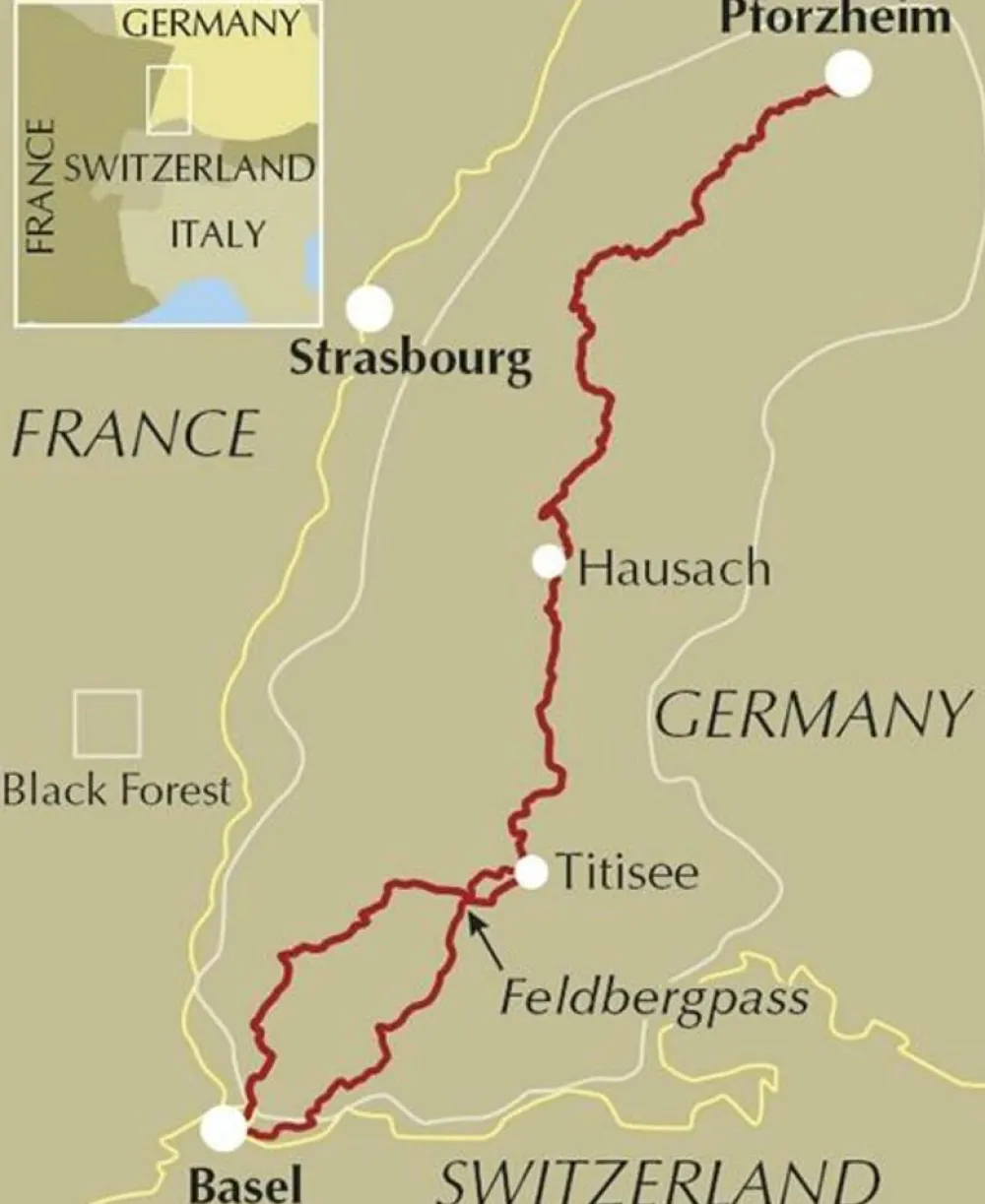 Cicerone Duitsland|Trekking the Westweg - Black Forest