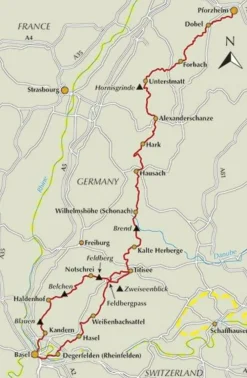 Cicerone Duitsland|Trekking the Westweg - Black Forest