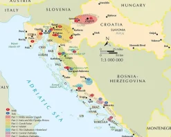 Cicerone Balkan, Griekenland & Cyprus|Walks & Treks in Croatia - wandelgids Kroatië