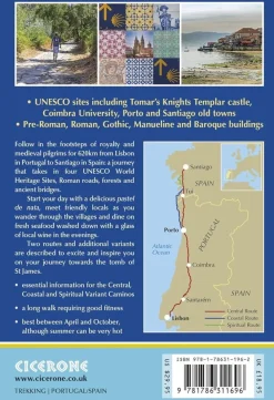 Cicerone Spanje & Portugal|Wandelgids Camino Portugués