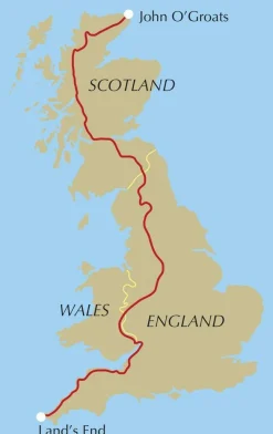 Cicerone Groot-Brittanië & Ierland|Wandelgids End to End Trail