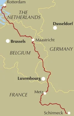 Cicerone Wandelen Over De Gr5|Wandelgids GR5 Trail Benelux & Lorraine