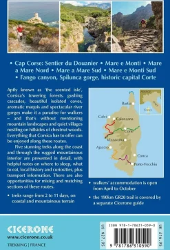 Cicerone Frankrijk|Wandelgids Short Treks on Corsica