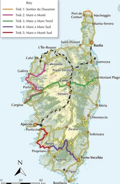 Cicerone Frankrijk|Wandelgids Short Treks on Corsica