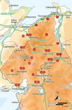 Cicerone Groot-Brittanië & Ierland|Wandelgids Snowdonia North Lowlevel & Easy Walks