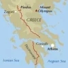 Cicerone Balkan, Griekenland & Cyprus|Wandelgids Trekking in Greece