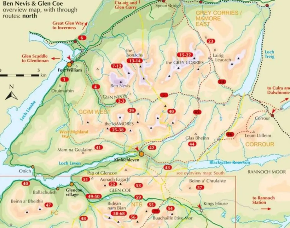 Cicerone Groot-Brittanië & Ierland|Wandelgids Walking Ben Nevis & Glen Coe
