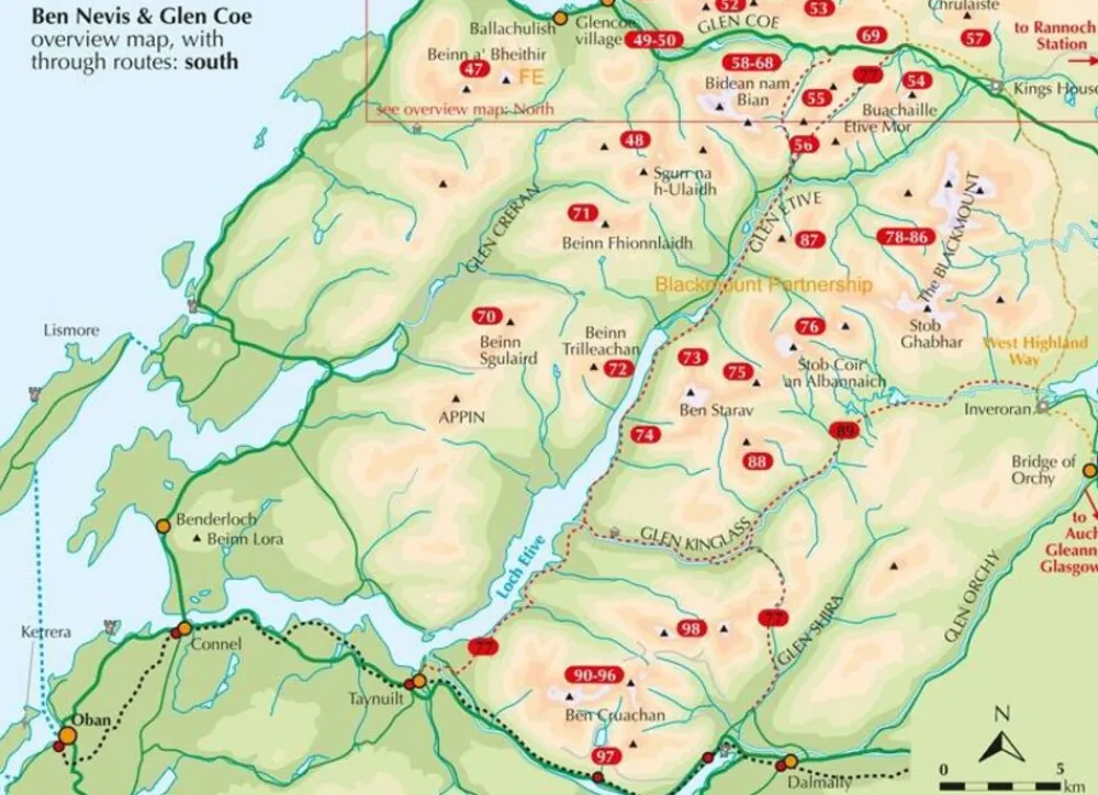 Cicerone Groot-Brittanië & Ierland|Wandelgids Walking Ben Nevis & Glen Coe