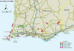 Cicerone Spanje & Portugal|Wandelgids Walking on the Algarve