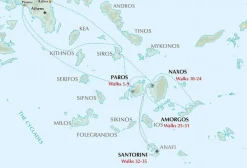 Cicerone Balkan, Griekenland & Cyprus|Wandelgids Walking on The Greek Islands - Cyclades