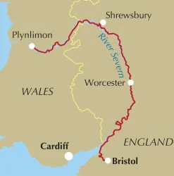 Cicerone Groot-Brittanië & Ierland|Wandelgids Walking The Severn Way