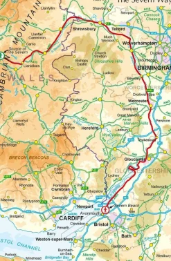 Cicerone Groot-Brittanië & Ierland|Wandelgids Walking The Severn Way