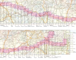 CNIG maps Spain Wandelen Naar Santiago|Wandelkaart 19-22 Camino Santiago