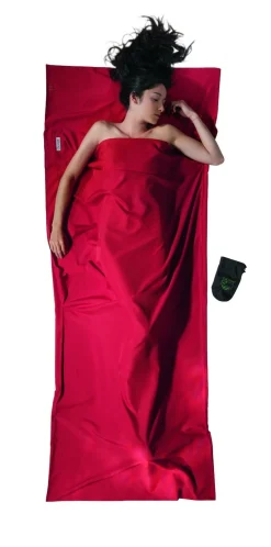 Cocoon Lakenzakken|Travelsheet Microfiber Cranberry lakenzak