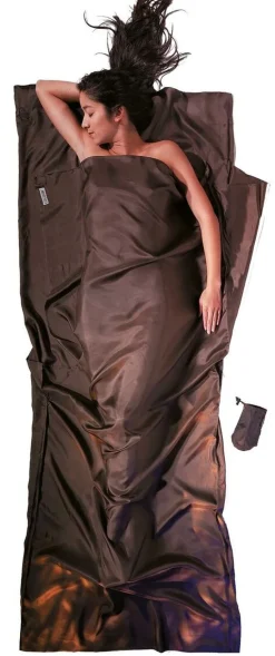 Cocoon Lakenzakken|Travelsheet Silk Lakenzak Recht