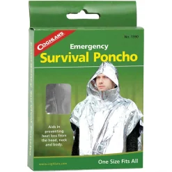 Coghlans Regenbescherming|Ehbo|Emergency Survival Noodponcho