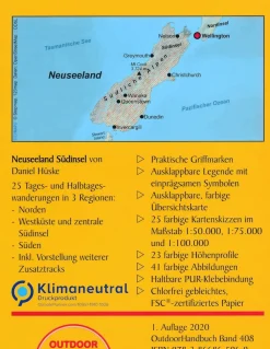 Conrad Stein Verlag Nieuw-Zeeland|Wandelgids Nieuw-Zeeland Zuidereiland - Neuseeland