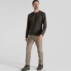 Heren Craghoppers Shirts Heren|Nosilife Abel Long Sleeved T-Shirt