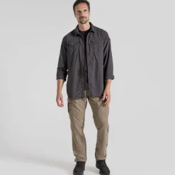Heren Craghoppers Overhemden|Nosilife Adventure Long Sleeved Shirt III