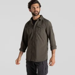 Heren Craghoppers Overhemden|Nosilife Adventure Long Sleeved Shirt III