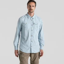 Heren Craghoppers Overhemden|Nosilife Adventure Long Sleeved Shirt III
