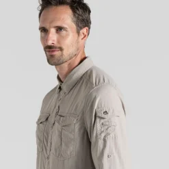 Heren Craghoppers Overhemden|Nosilife Adventure Long Sleeved Shirt III