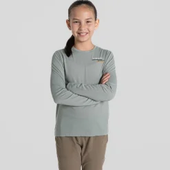 Kinderen Craghoppers Kinderkleding|Nosilife Cruz Long Sleeved t-shirt