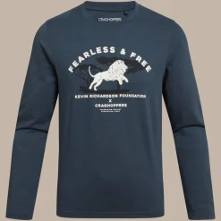 Kinderen Craghoppers Kinderkleding|Nosilife Cruz Long Sleeved t-shirt