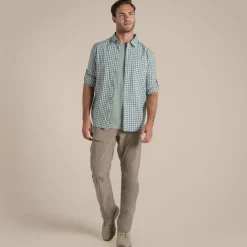 Heren Craghoppers Overhemden|Nosilife Nuoro Check LS shirt men