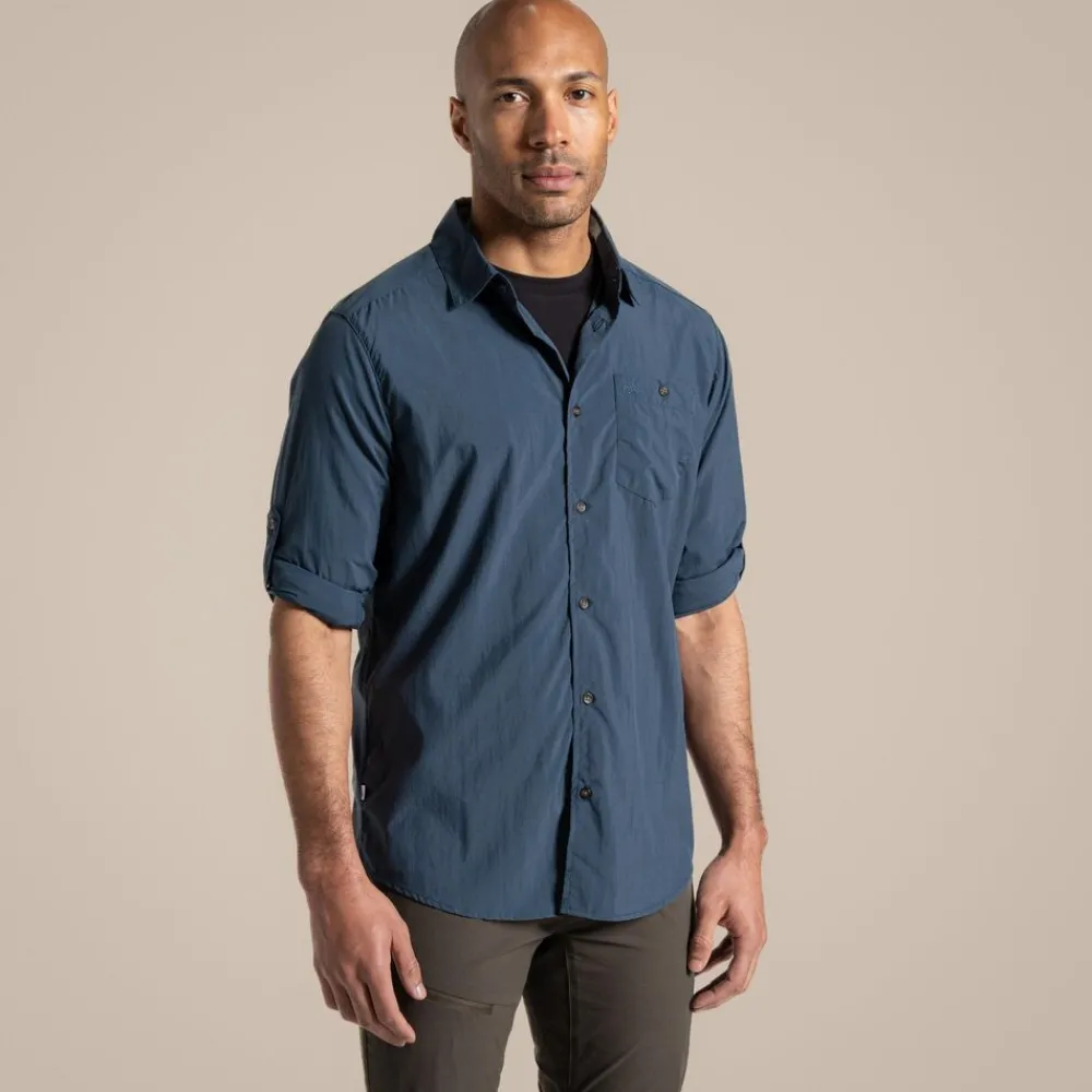 Heren Craghoppers Overhemden|Nosilife Nuoro Long Sleeved Shirt II