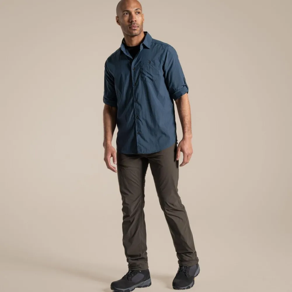 Heren Craghoppers Overhemden|Nosilife Nuoro Long Sleeved Shirt II