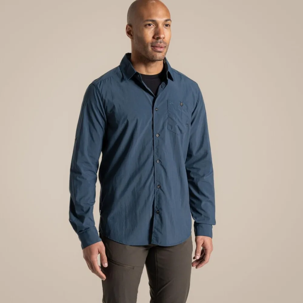 Heren Craghoppers Overhemden|Nosilife Nuoro Long Sleeved Shirt II