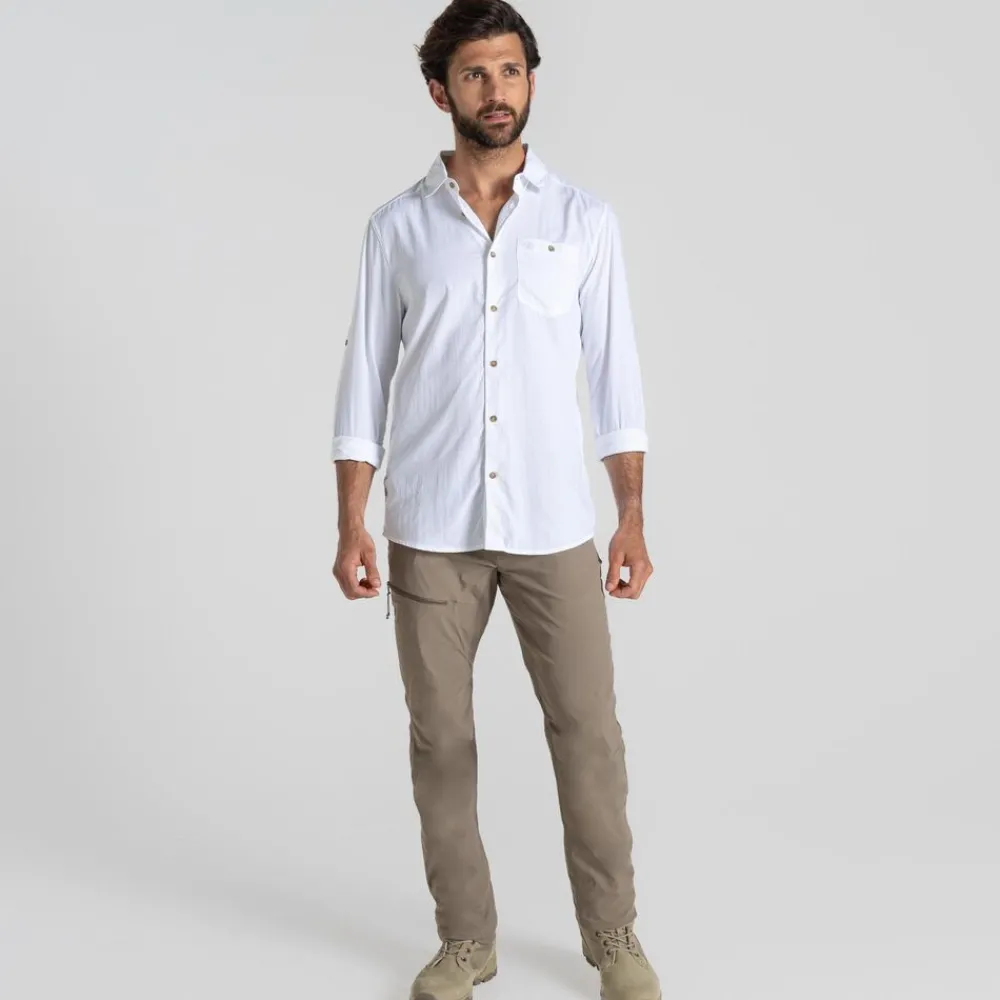 Heren Craghoppers Overhemden|Nosilife Nuoro Long Sleeved Shirt II