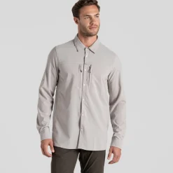 Heren Craghoppers Overhemden|Nosilife Pro Long Sleeved Shirt III