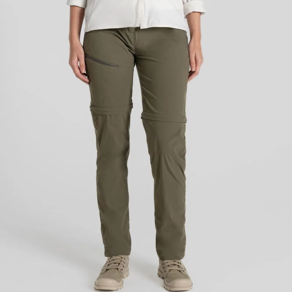 DAMES Craghoppers Broeken Dames|Nosilife Pro Convertible Trouser III