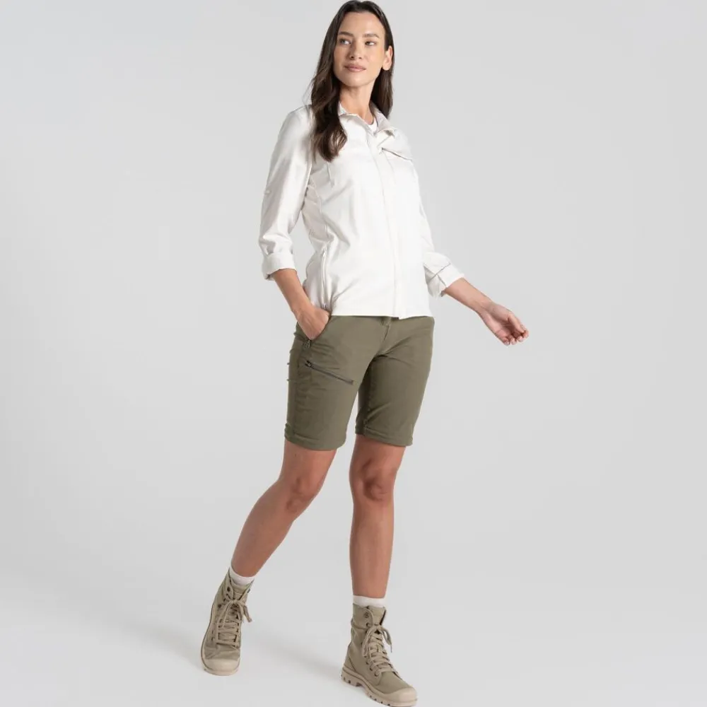 DAMES Craghoppers Broeken Dames|Nosilife Pro Convertible Trouser III