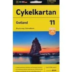 Cykelkartan Fietskaart Zweden Scandinavië & Ijsland|Fietskaart Gotland 11