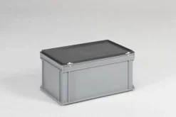 E-line Opberg|Opbergbak 600x400x290mm 53 liter grijs