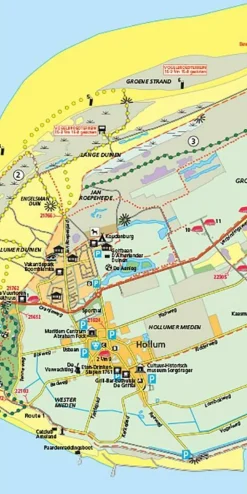 Falk Benelux|Wandelfietskaart 04 Ameland