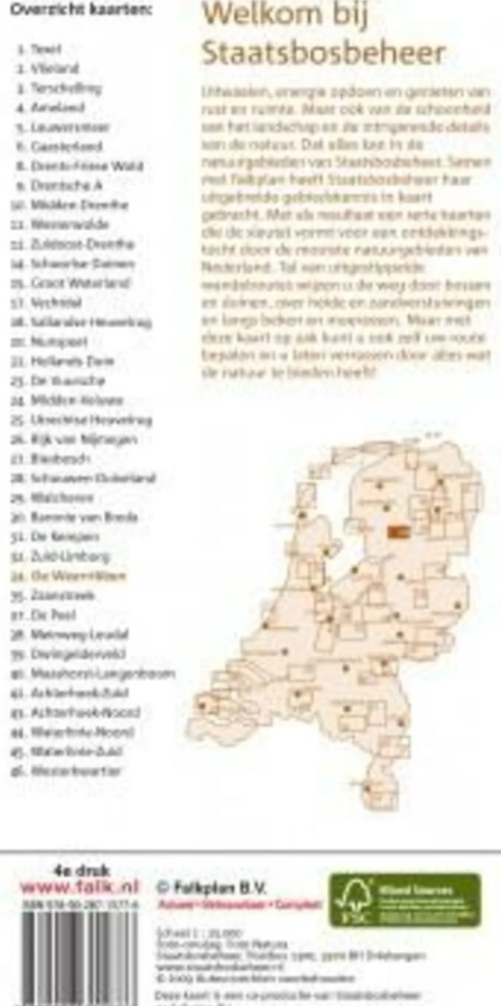 Falk Benelux|Wandelfietskaart 34 De Weerribben - De Wieden