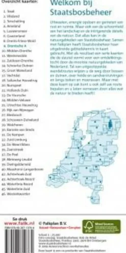 Falk Benelux|Wandelfietskaart 09 Drentsche Aa