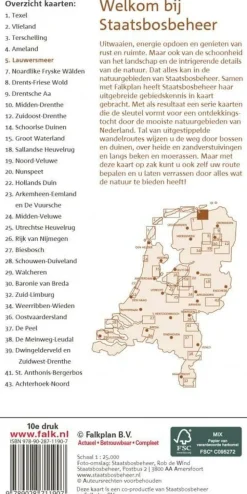 Falk Benelux|Wandelfietskaart 05 Lauwersmeer