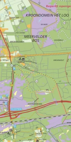 Falk Benelux|Wandelfietskaart 19 Noord-Veluwe