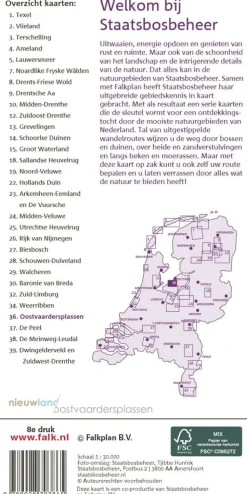 Falk Benelux|Wandelfietskaart 36 Oostvaardersplassen