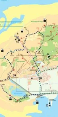 Falk Benelux|Wandel-fietskaart 14 Schiermonnikoog