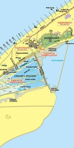Falk Benelux|Wandelfietskaart 02 Vlieland