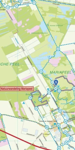 Falk Benelux|Wandelkaart 02 De Peel